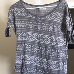 Hollister Tribal Print Shirt